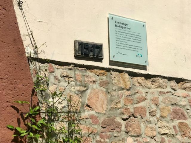 Turmwohnung Buedinger Hof Weinheim Εξωτερικό φωτογραφία